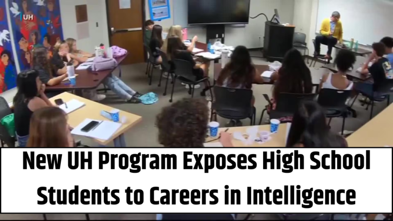 New UH Program Exposes High School Students to Careers in Intelligence