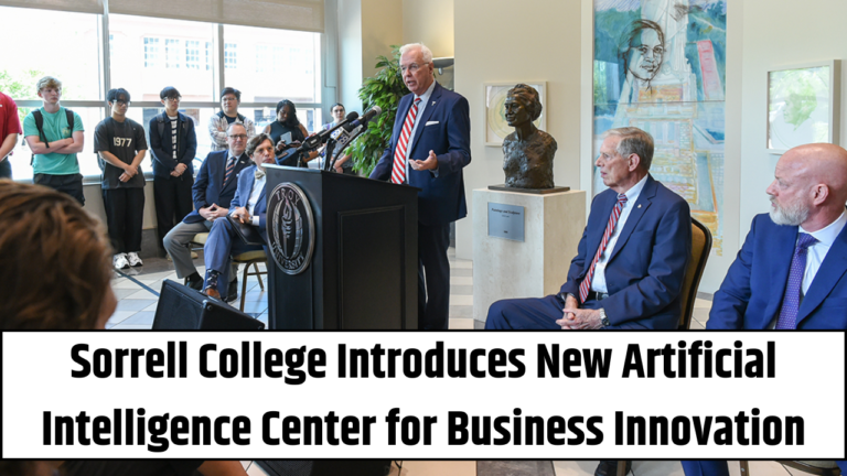 Sorrell College Introduces New Artificial Intelligence Center for Business Innovation