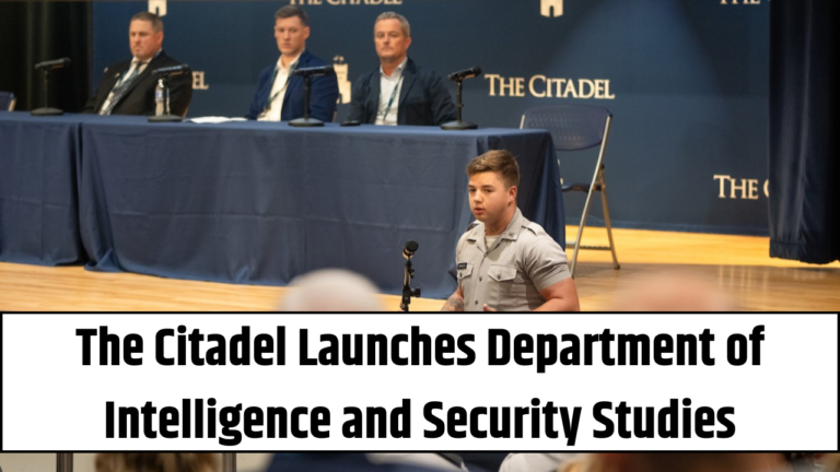 The-Citadel-Launches-Department-of-Intelligence-and-Security-Studies