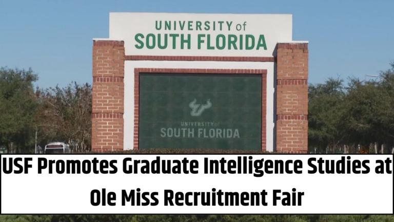 USF Promotes Graduate Intelligence Studies at Ole Miss Recruitment FairUSF Promotes Graduate Intelligence Studies at Ole Miss Recruitment Fair